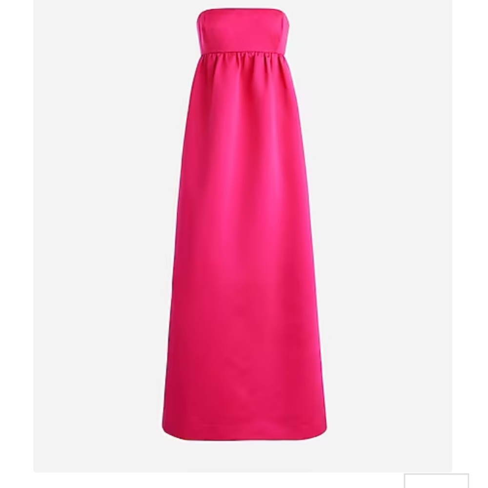 J crew Collection - strapless gown hot pink, size 12 full length perfect